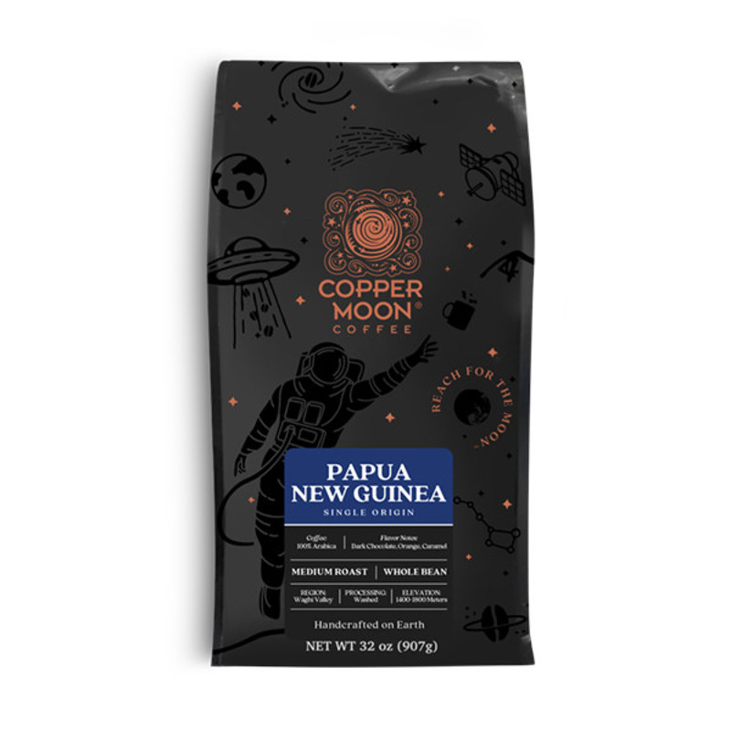 Copper Moon Coffee Papua New Guinea 2lb Whole Bean
